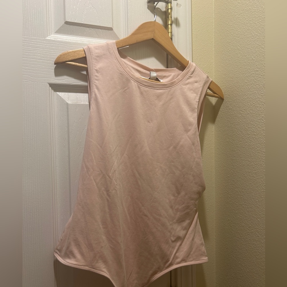 light pink bodysuit